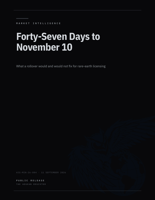 Forty-Seven Days to November 10 cover