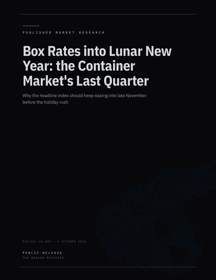 Box Rates into Lunar New Year: the Container Market's Last Quarter cover