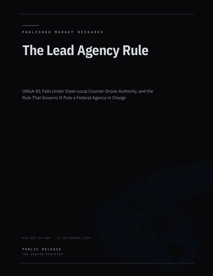 The Lead Agency Rule cover