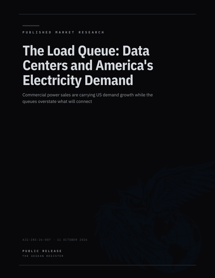 The Load Queue: Data Centers and America's Electricity Demand cover