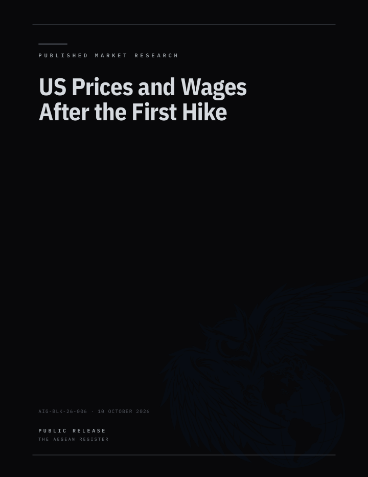 US Prices and Wages After the First Hike cover
