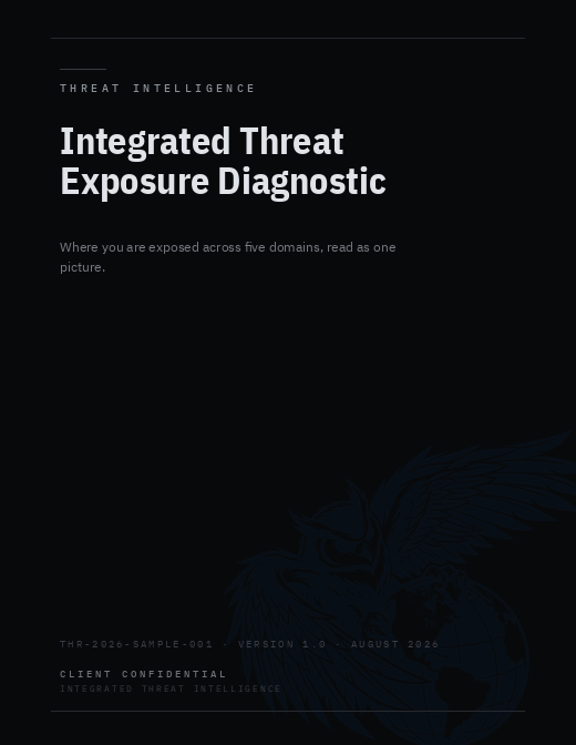 Integrated Threat Exposure Diagnostic sample cover